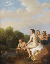 Ninfas bañándose
